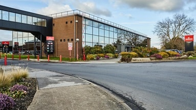 Outside of Howdens HQ